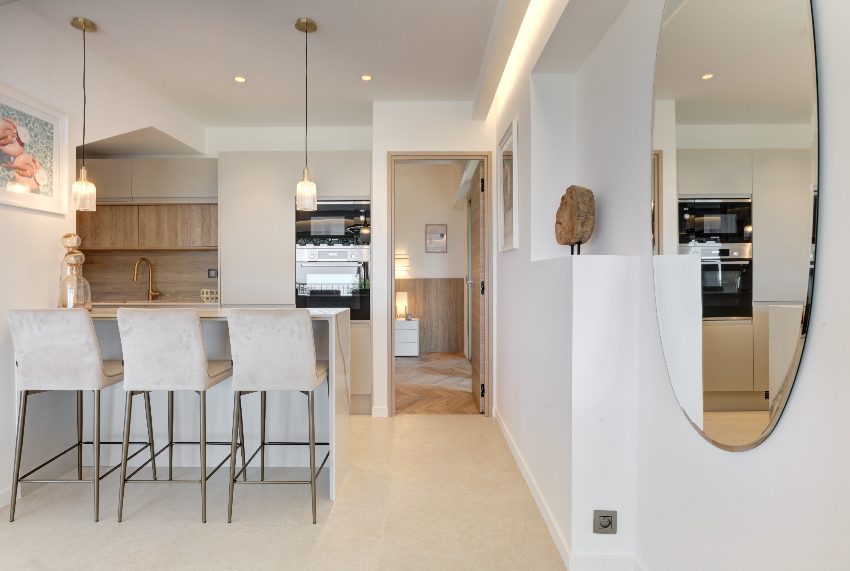  La Californie: 4-bed apartment with terrace and sea view - 物件實景