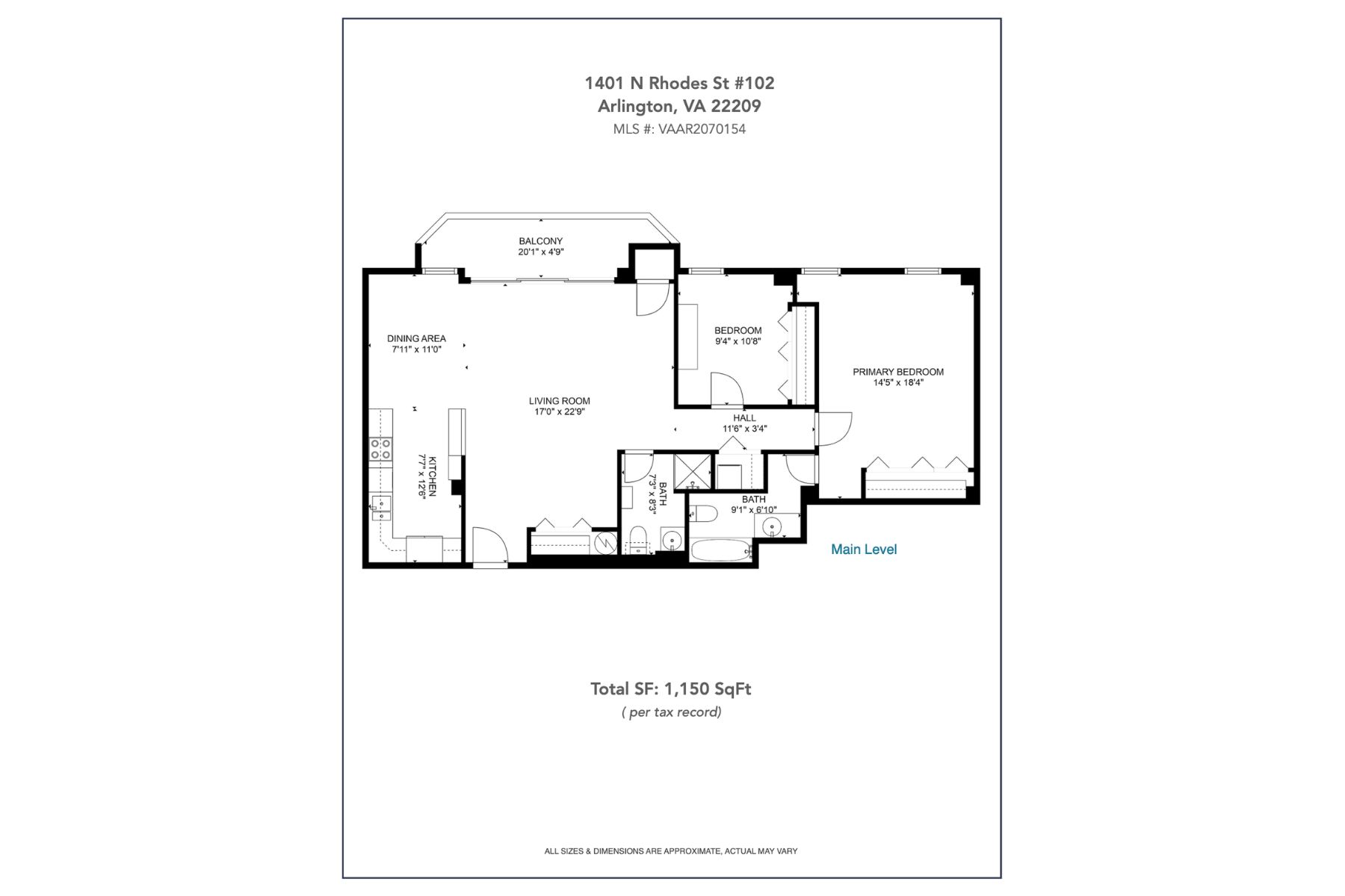  1401 N Rhodes Street N, Arlington, VA, 22209 - 物件實景