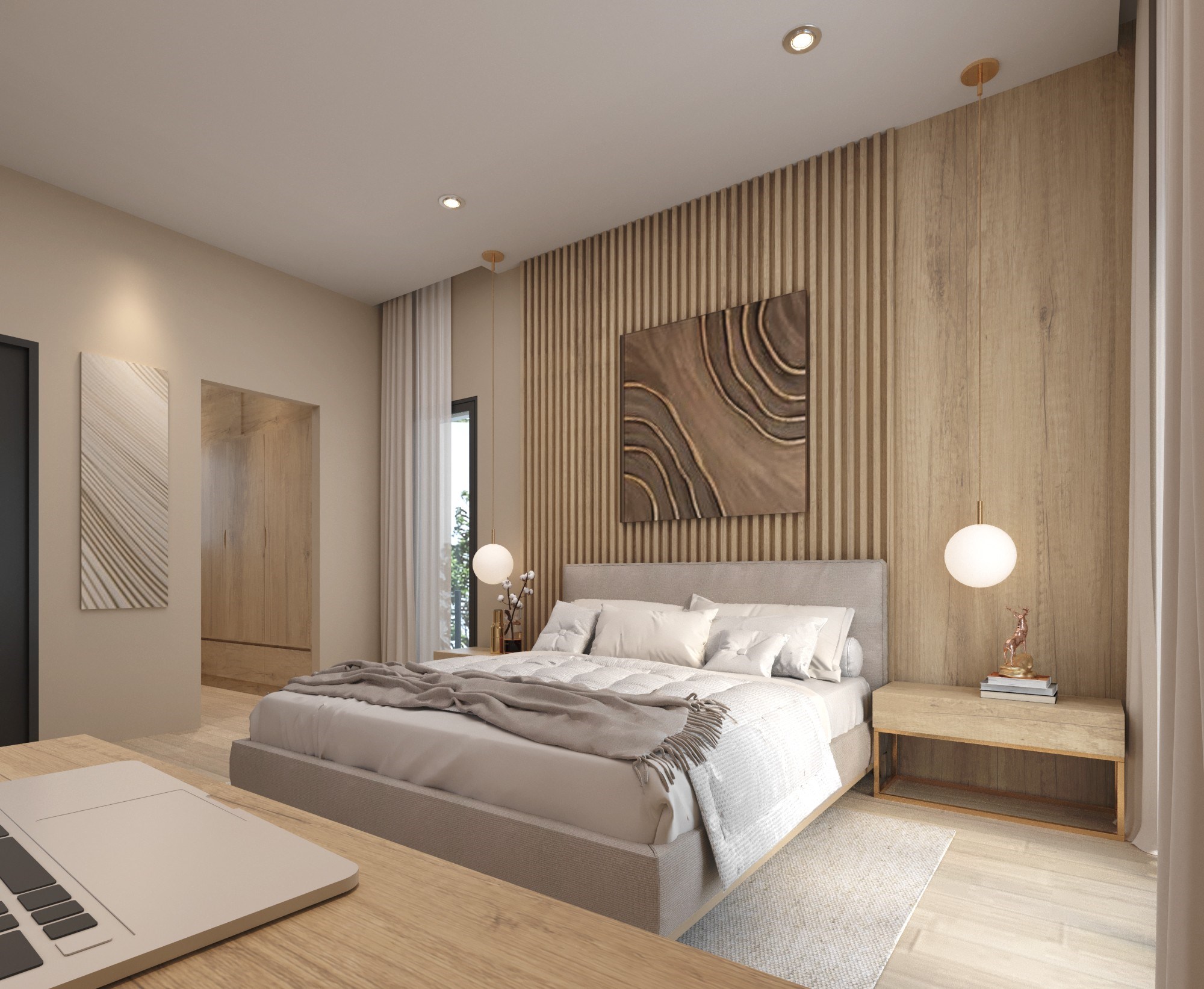  New contemporary villa with pool in Plascassier, near Valbonne - 物件實景