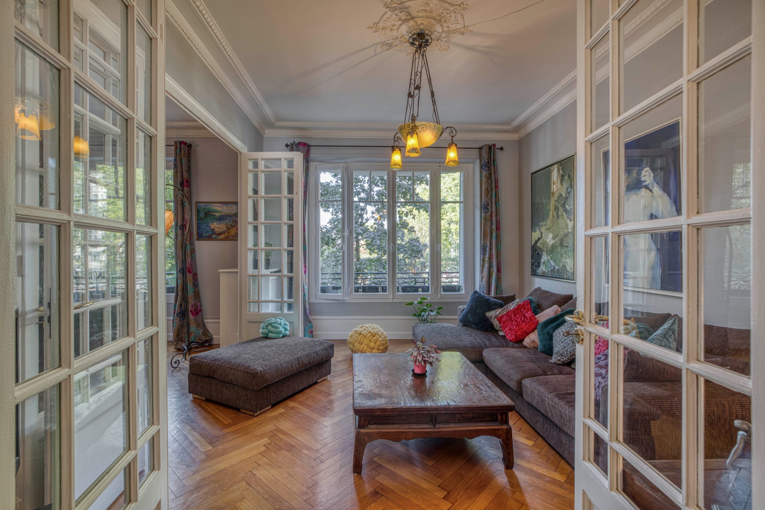  91 m² apartment overlooking park. - 物件實景