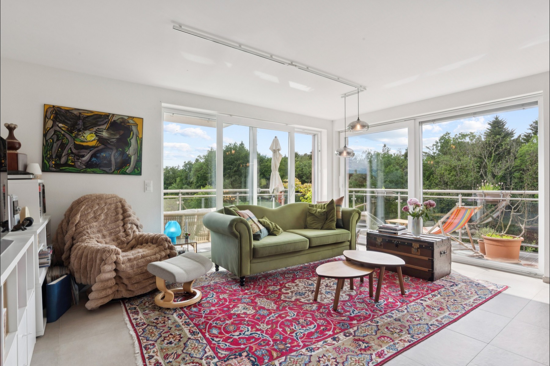  RARE 4.5P WITH 30M² TERRACE ON THE HEIGHTS OF LAUSANNE - 物件實景