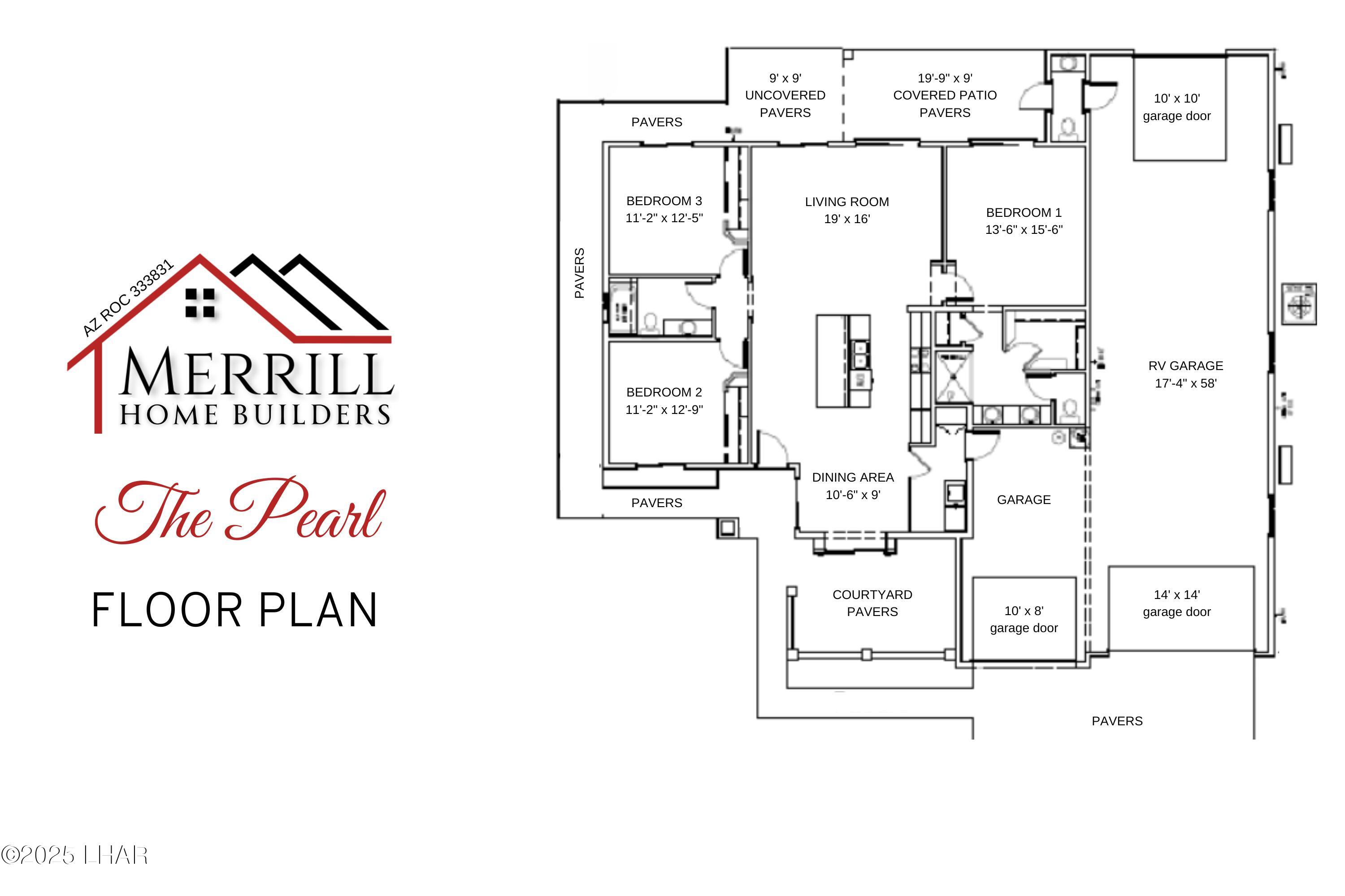 1605 The Pearl On-Your-Lot Plan, Lake Havasu City, Arizona, 86404, United States, 3 Bedrooms Bedrooms, ,2 BathroomsBathrooms,Residential,For Sale,1605 The Pearl On-Your-Lot Plan,1629493