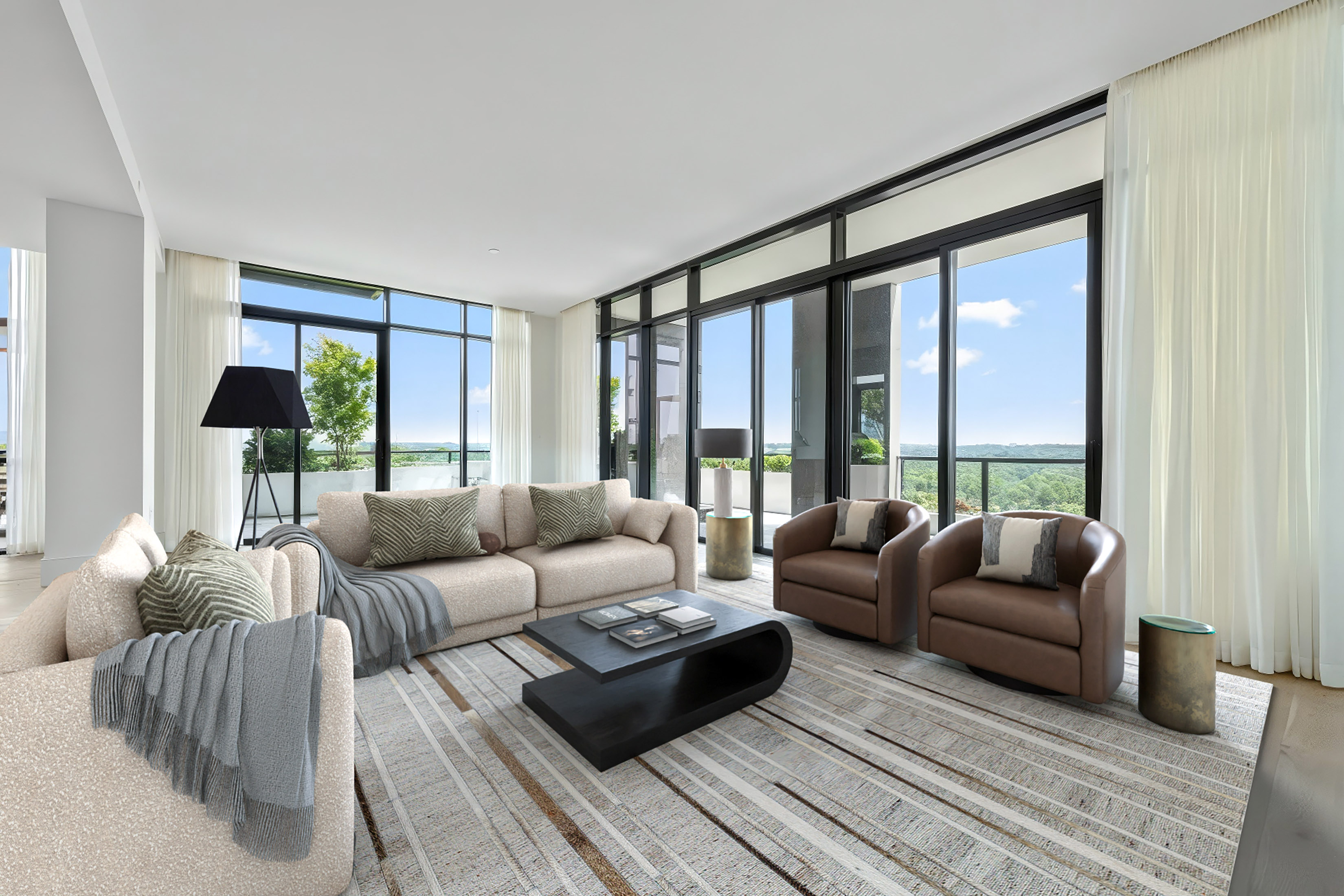  Stunning Fully Furnished Penthouse with the Largest Outdoor Terrace - 物件實景