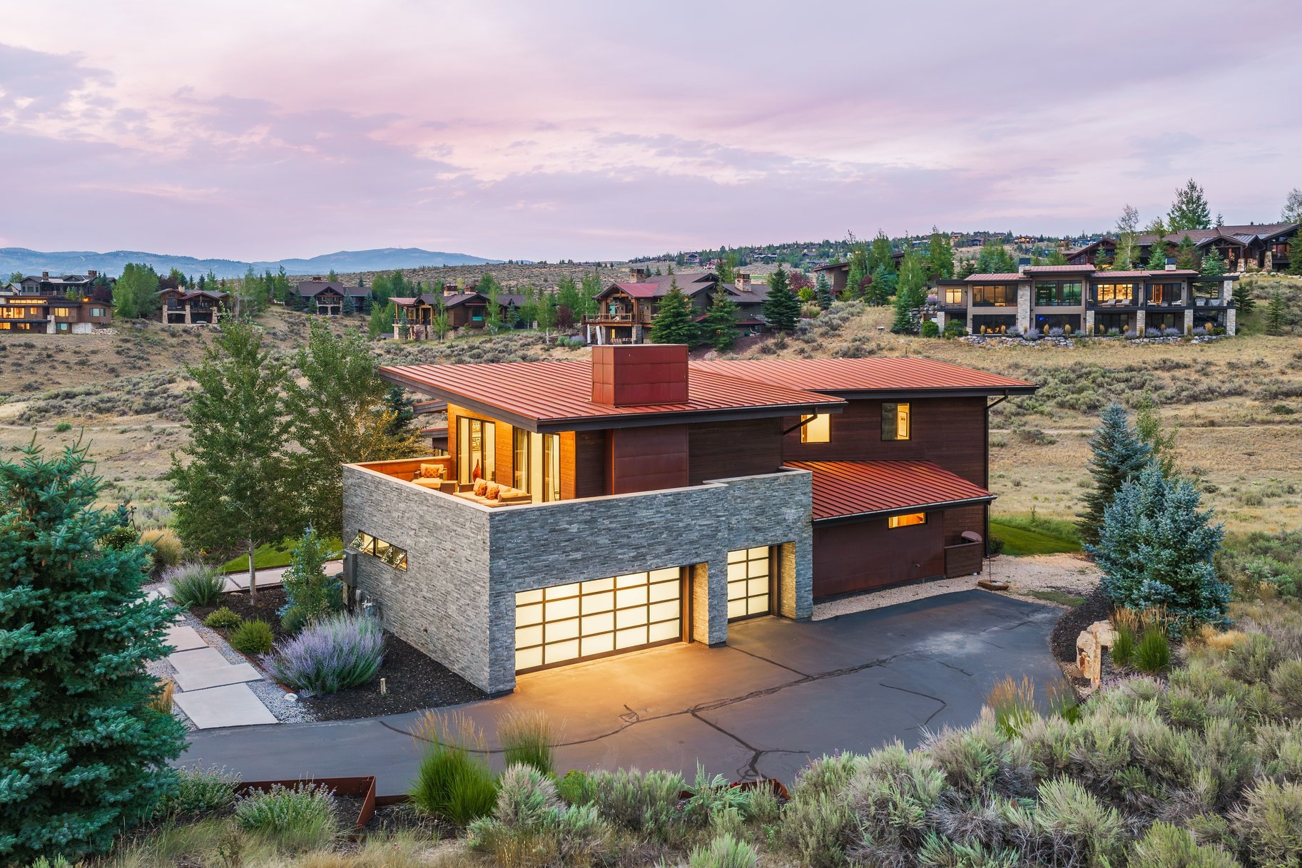  Contemporary Promontory Home with Exceptional Indoor-Outdoor Living - 物件實景