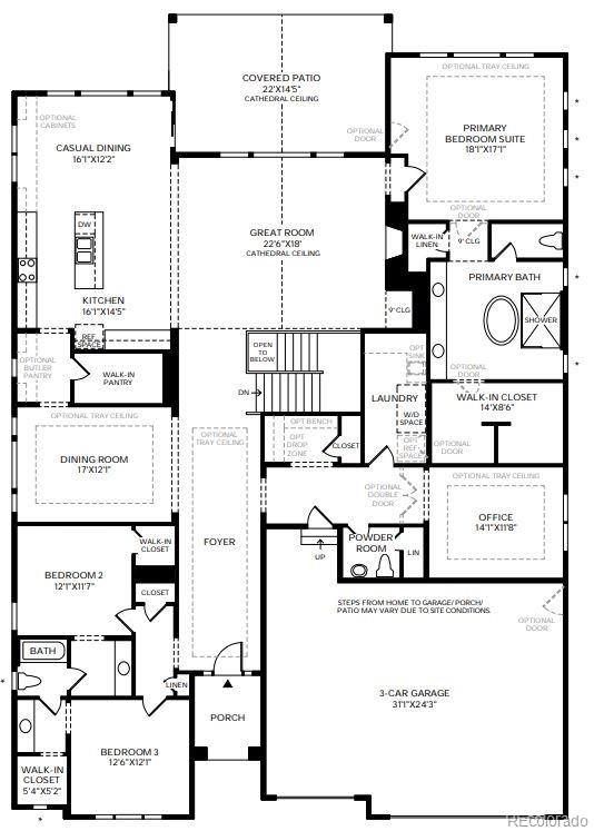 Castle Rock, Colorado, 80104, United States, 3 Bedrooms Bedrooms, ,3 BathroomsBathrooms,Residential,For Sale,1918295