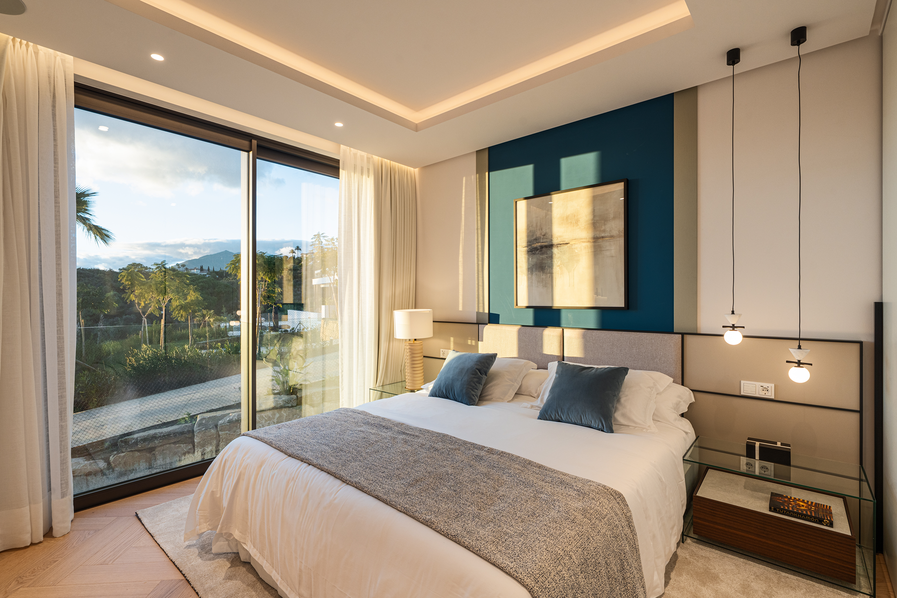  Contemporary designer villa with sea views in Marbella